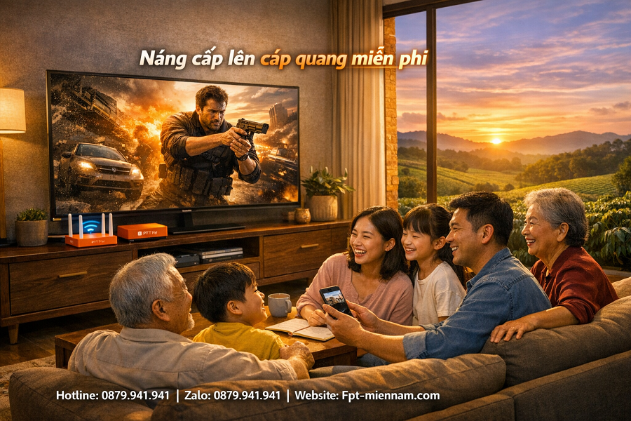 Truyền hình FPT Bảo Lâm: Mang cả rạp phim 4K về ngôi nhà của bạn