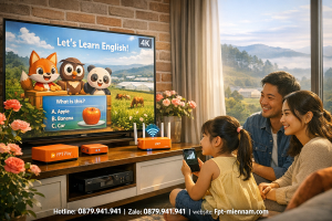 Truyền hình FPT Đơn Dương: Giải trí đỉnh cao, học tập thông minh cho bé