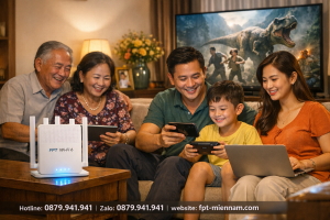 Tư vấn chọn gói cước FPT phù hợp cho gia đình 4-5 người tại Hòa Bình