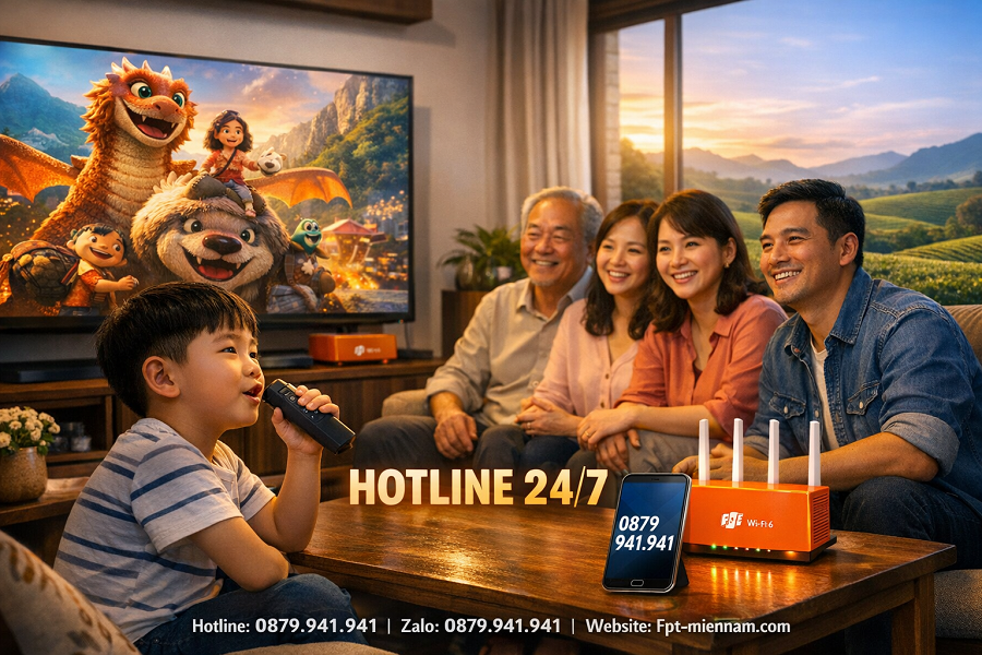 Ưu đãi lắp đặt combo FPT tại xã Lộc Quảng, Bảo Lâm: Giải trí đỉnh cao, chi phí tối thiểu