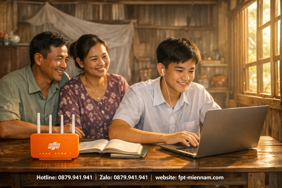 Ưu Đãi Lắp Mạng FPT Cho Hộ Nghèo, Cận Nghèo Tại Huyện Hồng Dân