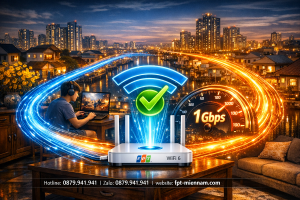 WiFi FPT Phường Bình Đông Tốc Độ Cao: Đỉnh Cao Công Nghệ WiFi 6