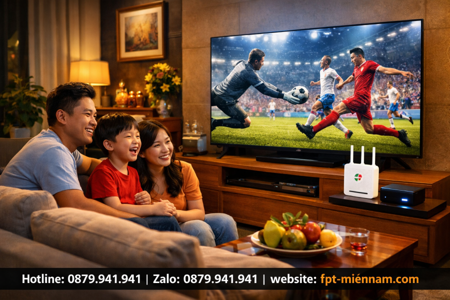 Combo Internet + TV FPT Bà Rịa – Giải Pháp Giải Trí Hoàn Hảo Cho Mọi Gia Đình