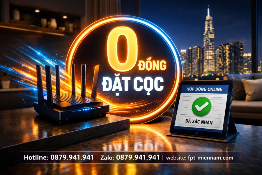Đăng Ký WiFi FPT Tân Hải Không Đặt Cọc: Giải Pháp Tiết Kiệm Cho Mọi Nhà