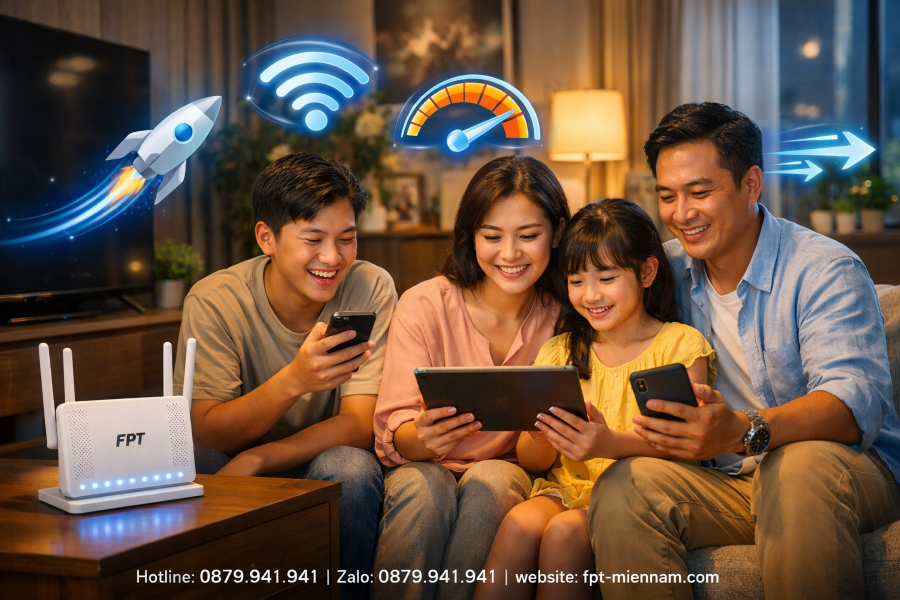 Gói FPT Long Hương: Lựa Chọn Internet Tốc Độ Cao Cho Gia Đình & Doanh Nghiệp