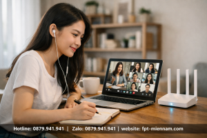 Internet FPT Bà Rịa Học Online: Giải Pháp Đường Truyền Tốc Độ Cao, Không Lo Gián Đoạn