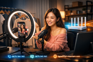 Internet FPT Hòa Lợi Livestream: Bí Quyết Chốt Đơn Và Tương Tác Mượt Mà