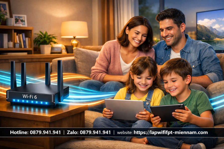 Internet FPT Phú Lợi Cho Gia Đình: Kết Nối Yêu Thương, Giải Trí Không Giới Hạn