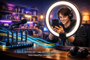 Internet FPT Phú Lợi Livestream: Giải Pháp Mạng Mượt Mà Cho Streamer Và Nhà Bán Hàng