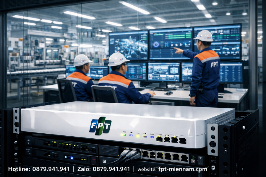 Internet FPT Phú Mỹ Cho Khu Công Nghiệp - Giải Pháp Đường Truyền Chịu Tải Vượt Trội