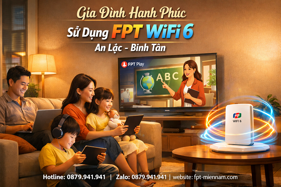 Internet FPT Phường An Lạc Cho Gia Đình: Kết Nối Yêu Thương, Giải Trí Thả Ga