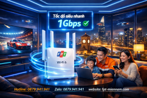 Internet FPT Phường Bình Thới Giá Mới: Ưu Đãi Cực Khủng