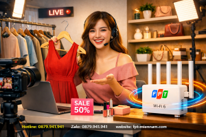 Internet FPT Phường Tân Tạo Livestream: Mạng Mượt, Chốt Đơn Thần Tốc