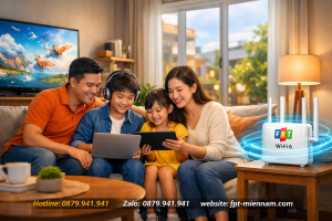 Internet FPT Phường Tân Thới Hiệp Cho Gia Đình: Kết Nối Mượt Mà, Giải Trí Đỉnh Cao