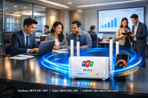 Internet FPT Phường Thới An Cho Doanh Nghiệp: Kết Nối Bền Vững, Vận Hành Mượt Mà