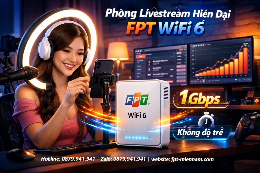 Internet FPT Phường Thới An Livestream: Giải Pháp Mạng Siêu Tốc, Chốt Đơn Không Nghẽn