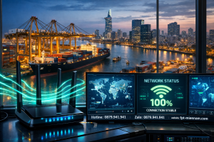 Internet FPT Tân Hải Cho Cảng Biển: Hạ Tầng Vượt Trội, Tối Ưu Quản Lý
