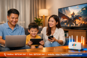 Lắp Đặt Internet FPT Hòa Lợi Cho Gia Đình: Giải Pháp Mạng Tốc Độ Cao, Chi Phí Tối Ưu