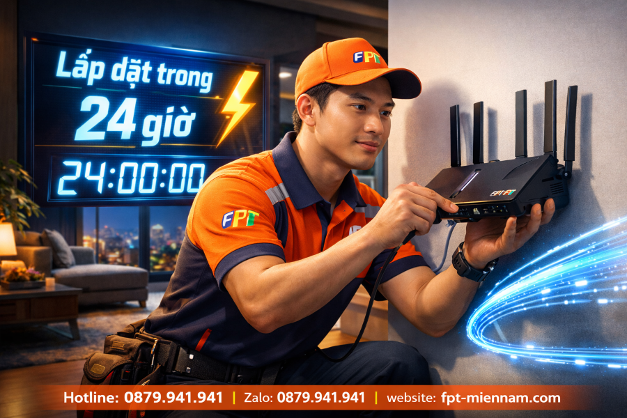 Lắp Mạng FPT Bà Rịa Trong Ngày – Nhanh Chóng, Tiện Lợi, Cực Kỳ Ổn Định