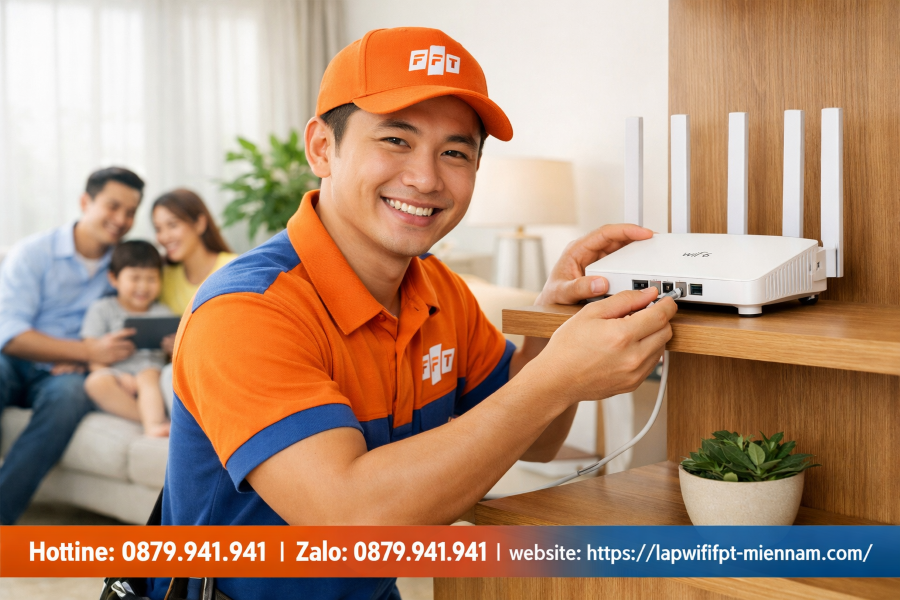 Lắp Mạng FPT Hòa Lợi Trong Ngày: Giải Pháp Internet Siêu Tốc Cho Gia Đình