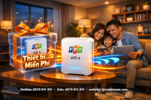 Lắp Mạng FPT Phường An Lạc Miễn Phí: Nhận Ngay Modem WiFi 6 Thế Hệ Mới