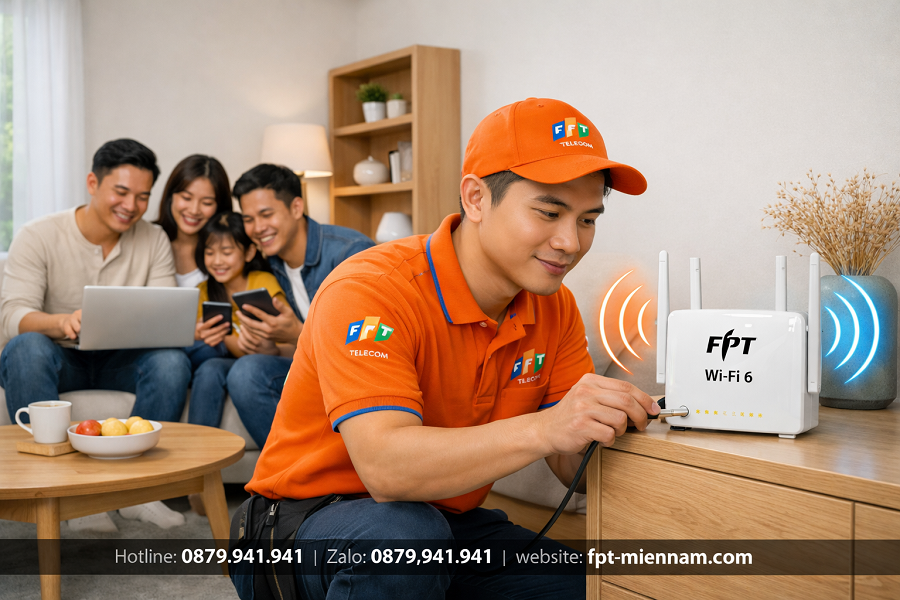 Lắp Mạng FPT Phường Bình Trị Đông Trong Ngày: Cáp Quang Siêu Tốc, Thủ Tục Đơn Giản