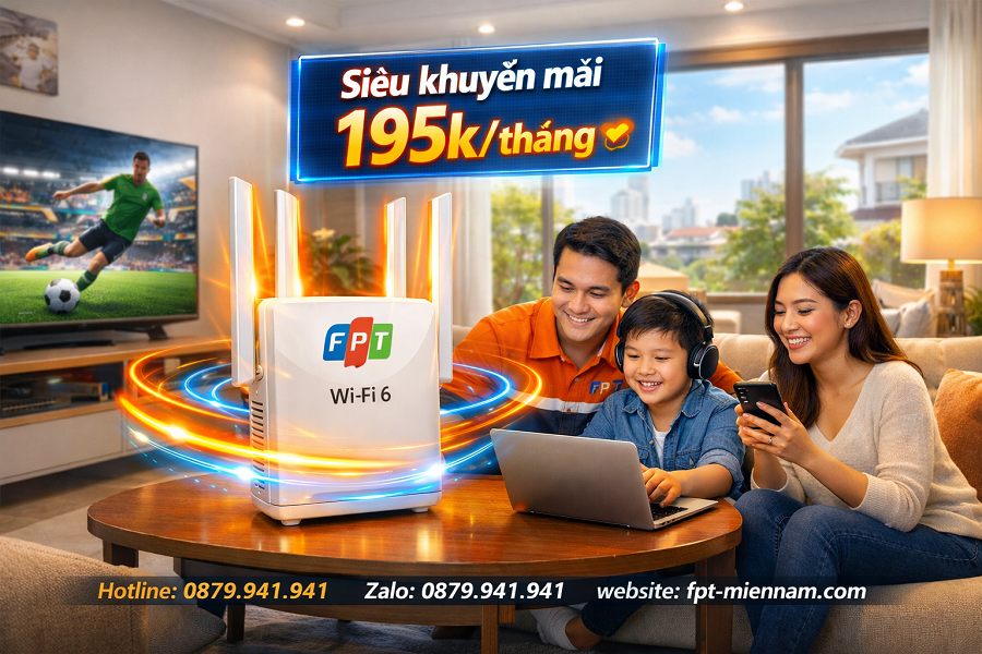 Lắp Mạng FPT Phường Hòa Bình Ưu Đãi: Internet Siêu Tốc, Giá Cực Rẻ