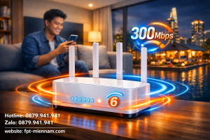 Lắp Mạng FPT Phường Minh Phụng Giá Rẻ: WiFi 6 Mạnh, Giá Cực Hời