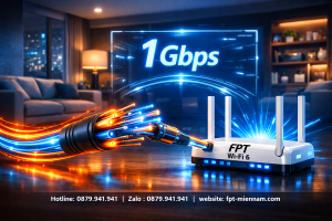 Lắp Mạng FPT Phường Phú Thọ Giá Tốt: WiFi 6 Mạnh, Giá Cực Hời