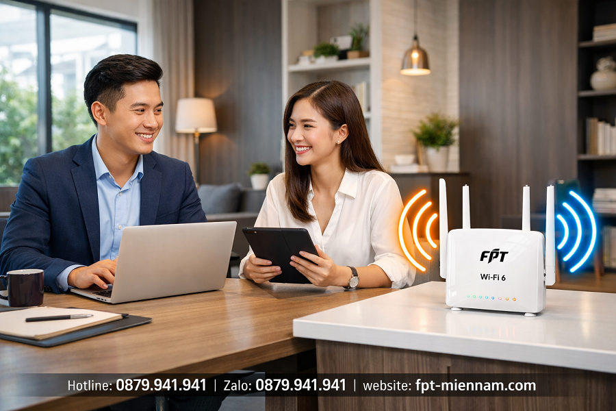 Lắp Mạng FPT Phường Thới An Nhanh Nhất: Trải Nghiệm Cáp Quang Tốc Độ Cao, Kéo Cáp Trong Ngày