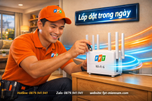 Lắp Mạng FPT Phường Thới An Trong Ngày: Thủ Tục Cực Nhanh, Có Mạng Ngay
