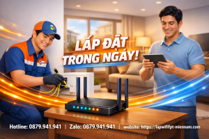 Lắp Mạng FPT Tây Nam Trong Ngày Giá Rẻ – Đường Truyền Siêu Tốc, Cài Đặt Thần Tốc