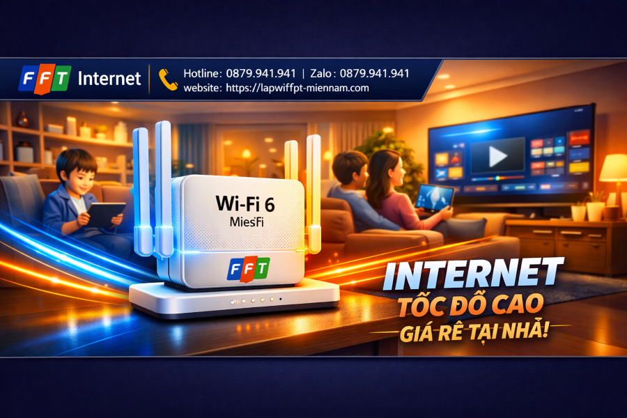 Lắp Mạng FPT Thủ Dầu Một Giá Rẻ Nhất: Kết Nối Cáp Quang Tốc Độ Cao, Tiết Kiệm Chi Phí
