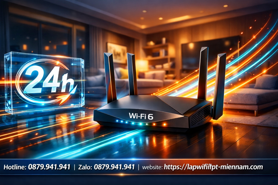 Lắp Mạng FPT Thủ Dầu Một Trong 24h: Quy Trình Siêu Tốc, Trải Nghiệm Mượt Mà