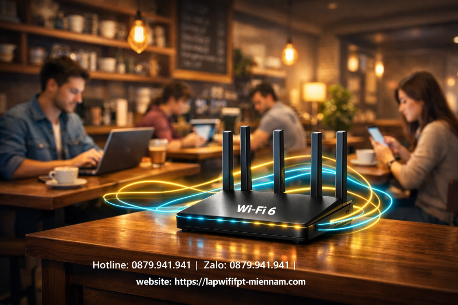 Lắp WiFi FPT Phú Lợi Cho Quán Cafe: Giải Pháp Giữ Chân Khách Hàng Bằng Mạng Siêu Tốc