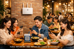 Lắp WiFi FPT Tân Hải Cho Quán Ăn - Bí Quyết Kinh Doanh Giữ Chân Khách Hàng