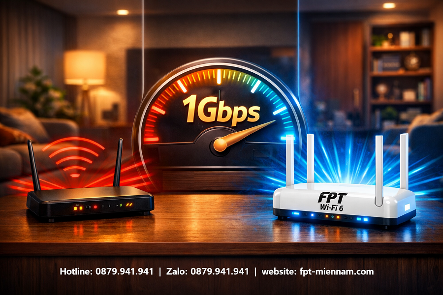 So Sánh Mạng FPT Phường Hòa Bình: Tại Sao Nên Nâng Cấp WiFi 6?