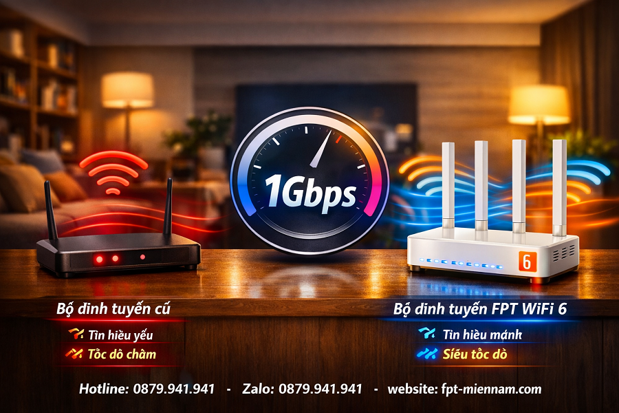 So Sánh Mạng FPT Phường Minh Phụng: Vì Sao Nên Chọn WiFi 6 FPT?