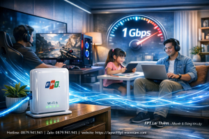 WiFi FPT Lái Thiêu Tốc Độ Cao: Trải Nghiệm Mượt Mà, Không Lo Giật Lag