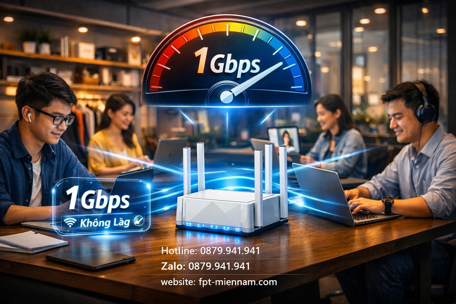 WiFi FPT Phường Hòa Bình Cho Văn Phòng: Kết Nối Ổn Định, Nâng Tầm Hiệu Suất