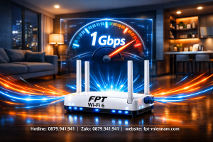 WiFi FPT Phường Phú Thọ Tốc Độ Cao: Trải Nghiệm Internet WiFi 6 Đỉnh Cao