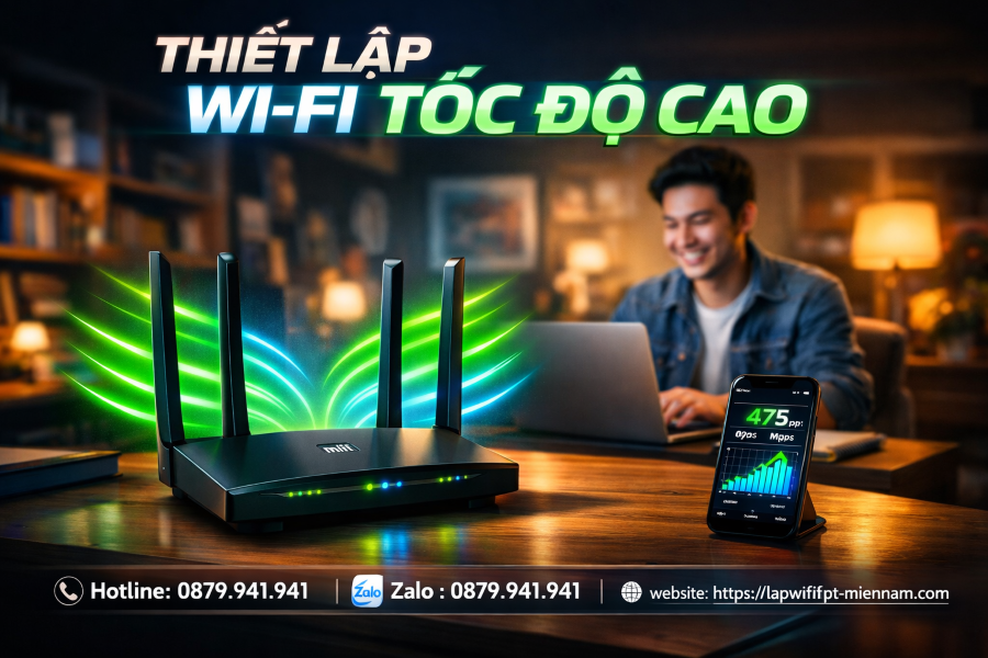 WiFi FPT Thủ Dầu Một Không Đặt Cọc: Giải Pháp Internet Tiết Kiệm Cho Mọi Nhà