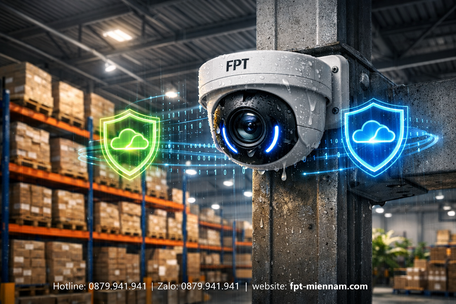 Lắp Đặt Camera FPT Cho Nhà Xưởng, Kho Hàng Bảo Mật Cao Tại Phường Phú Mỹ