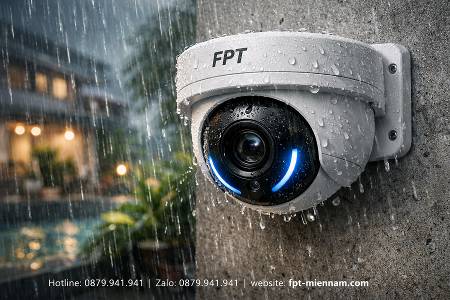 Camera FPT IQ3 Ngoài Trời Chống Nước, Chống Bụi Tốt Khu Vực Kim Dinh, Bà Rịa Vũng Tàu