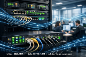 Cáp Quang FPT Doanh Nghiệp Phường Tân Thành: Trang Bị Thiết Bị Modem Cân Bằng Tải Chuyên Dụng