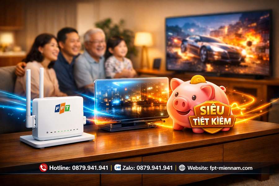 Combo Internet Truyền Hình FPT Quảng Ngãi Tiết Kiệm: Giải Pháp Giải Trí 2 Trong 1 Cho Gia Đình