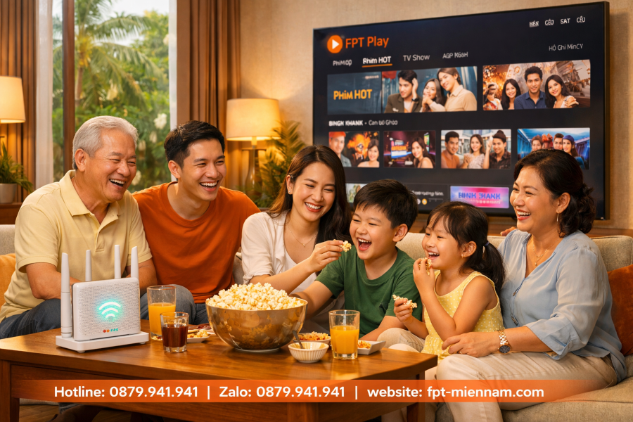 Combo Internet + TV FPT Bình Khánh: Giải Pháp Giải Trí Hoàn Hảo Cho Gia Đình Bạn