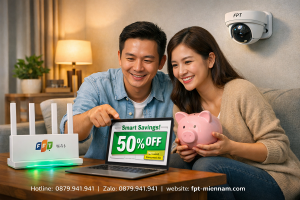 Combo Internet Và Camera FPT Phường Long Hương: Tiết Kiệm Chi Phí Đầu Tư Ban Đầu