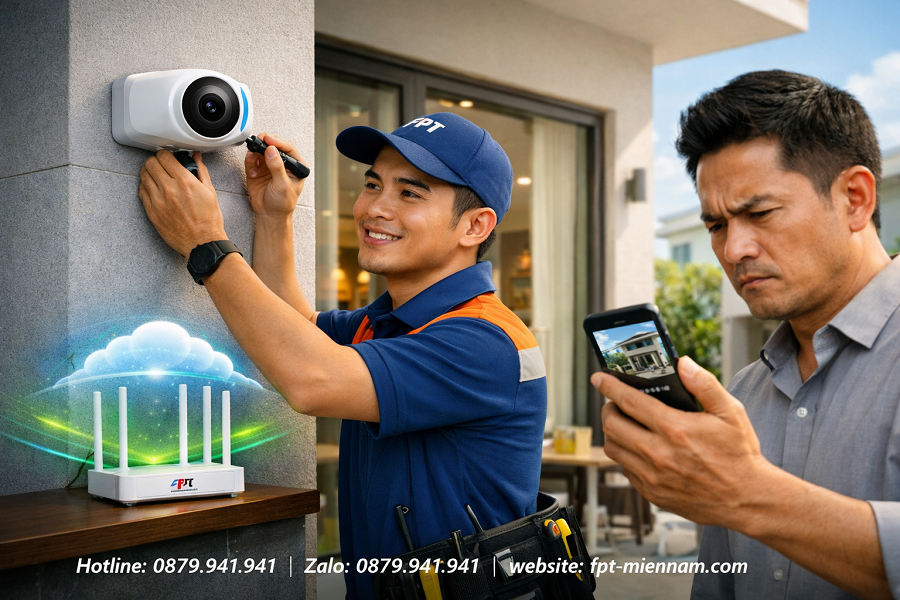 Đăng Ký Camera FPT Phường Tân Phước: Thủ Tục Nhanh Gọn, Triển Khai Ngay Trong Ngày