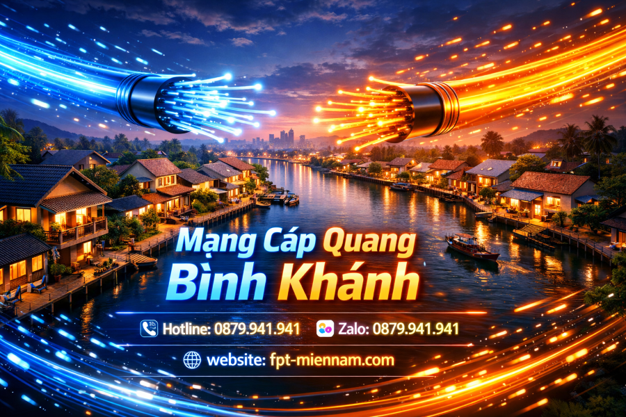 Đăng Ký Internet FPT Bình Khánh Giá Rẻ Nhất – Kết Nối Tốc Độ Cao, Tiết Kiệm Tối Đa